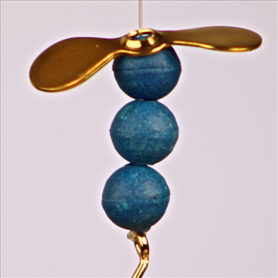 Float Prop Blue/Brass